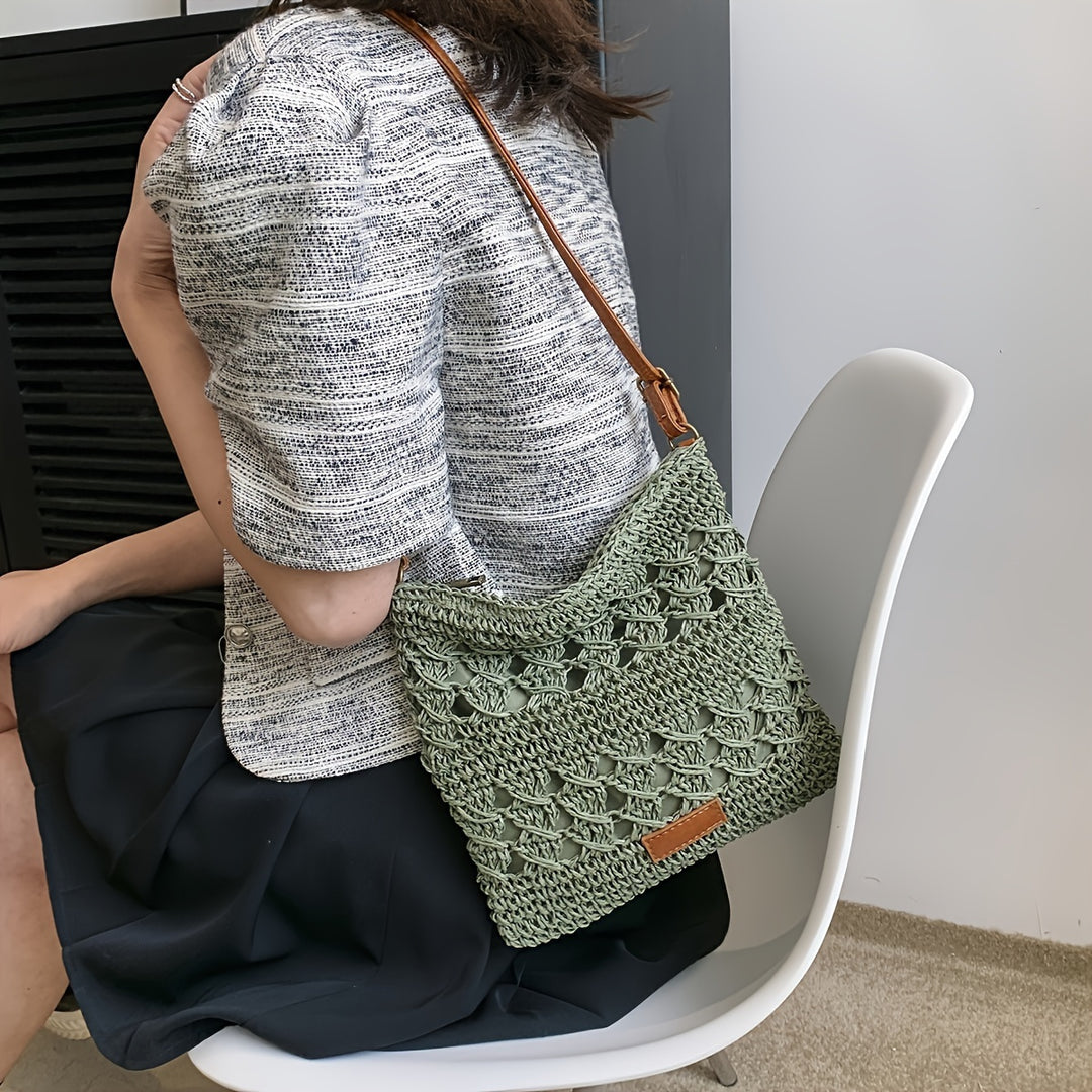 Chic Straw shoulder bag