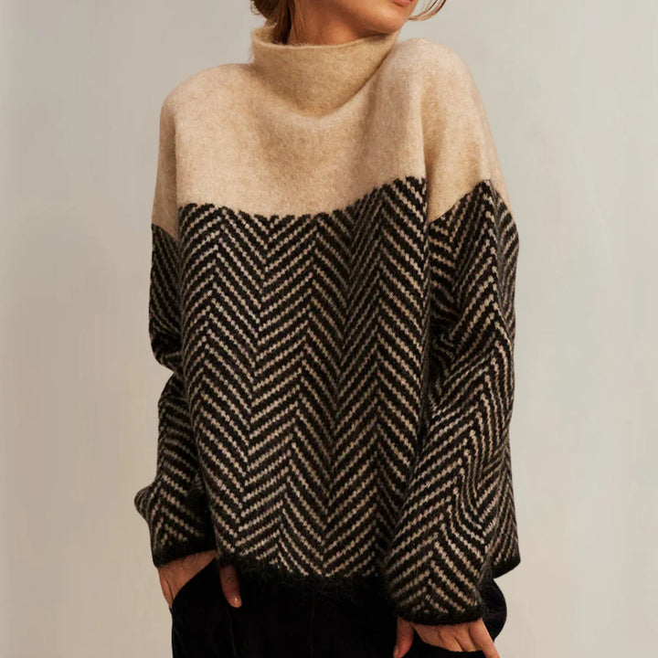 June | Cotton Turtleneck Sweater