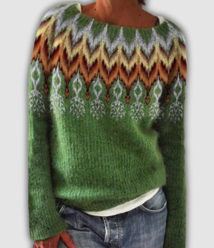 Tracey | Retro Pullover