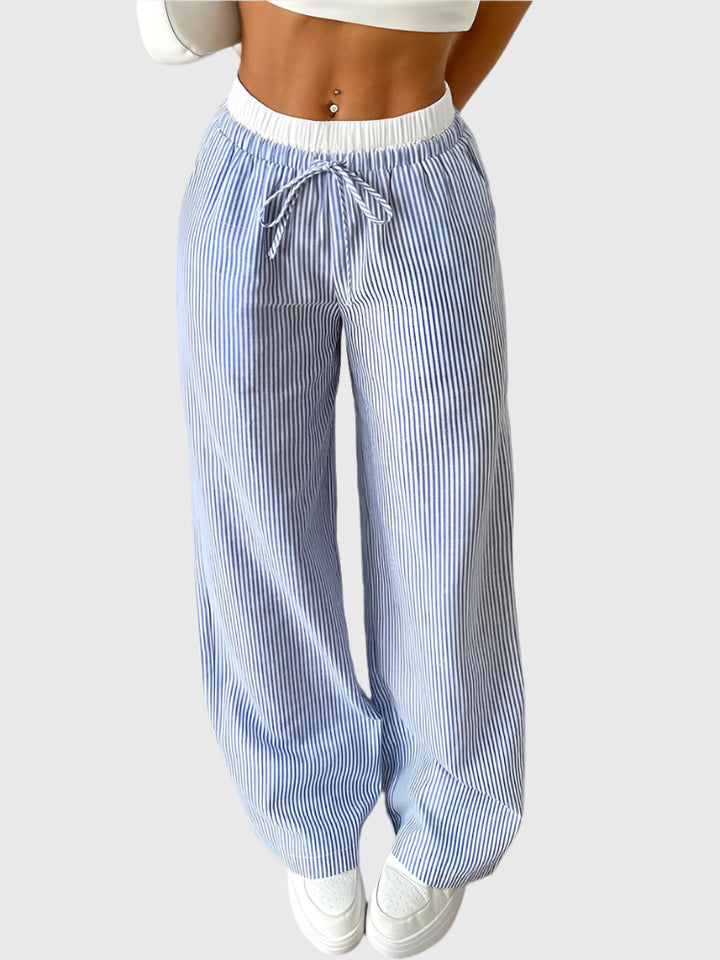 Jane - Casual Striped Pants