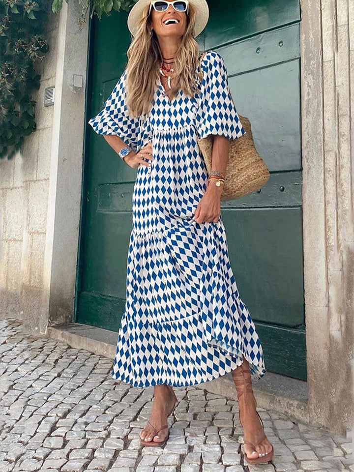 Dawn - Elegant wide maxi dress