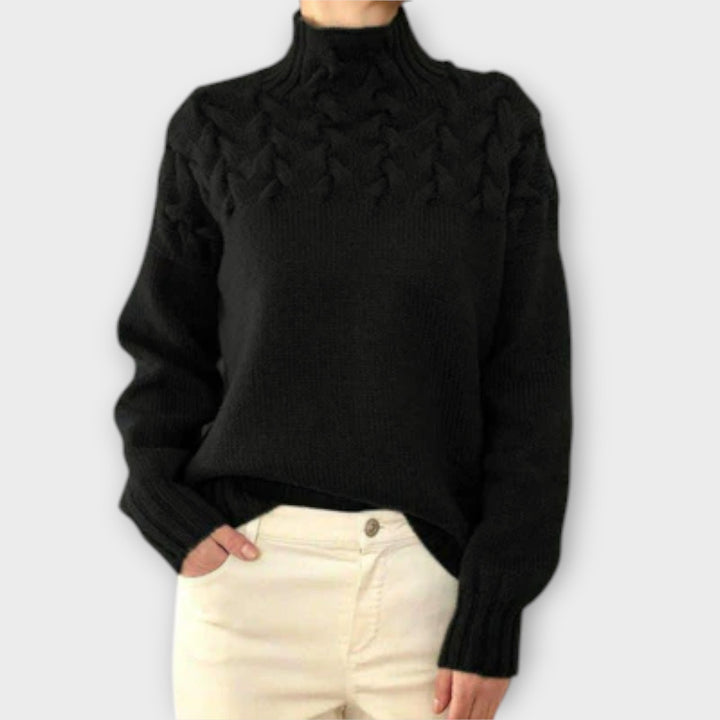 Tina - Cable Knit Sweater