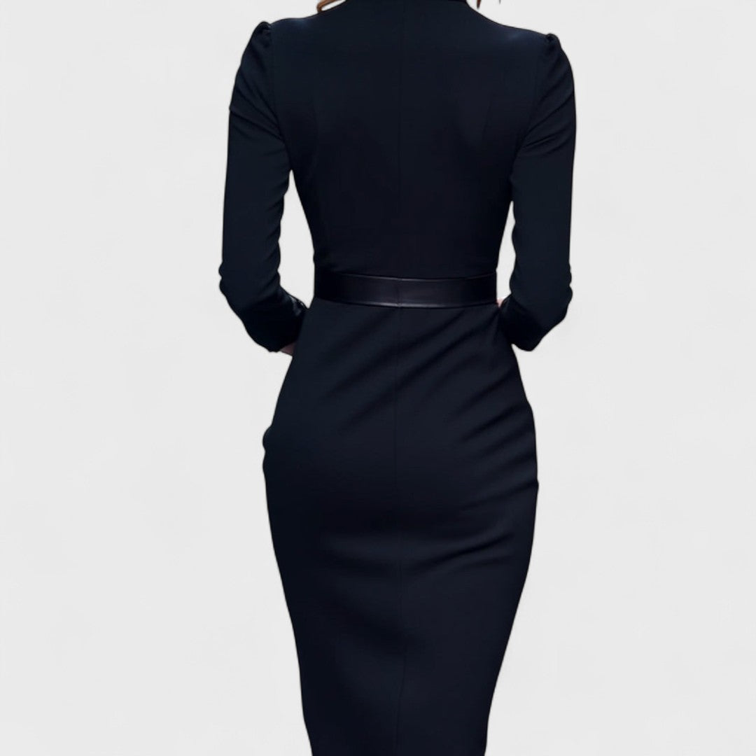 Clara – Timeless Mandarin Dress
