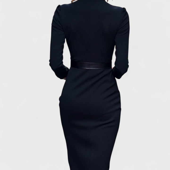 Clara – Timeless Mandarin Dress