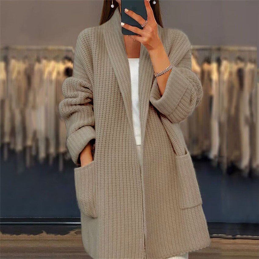 Sheryl – Everyday Warmth Pocket Cardigan