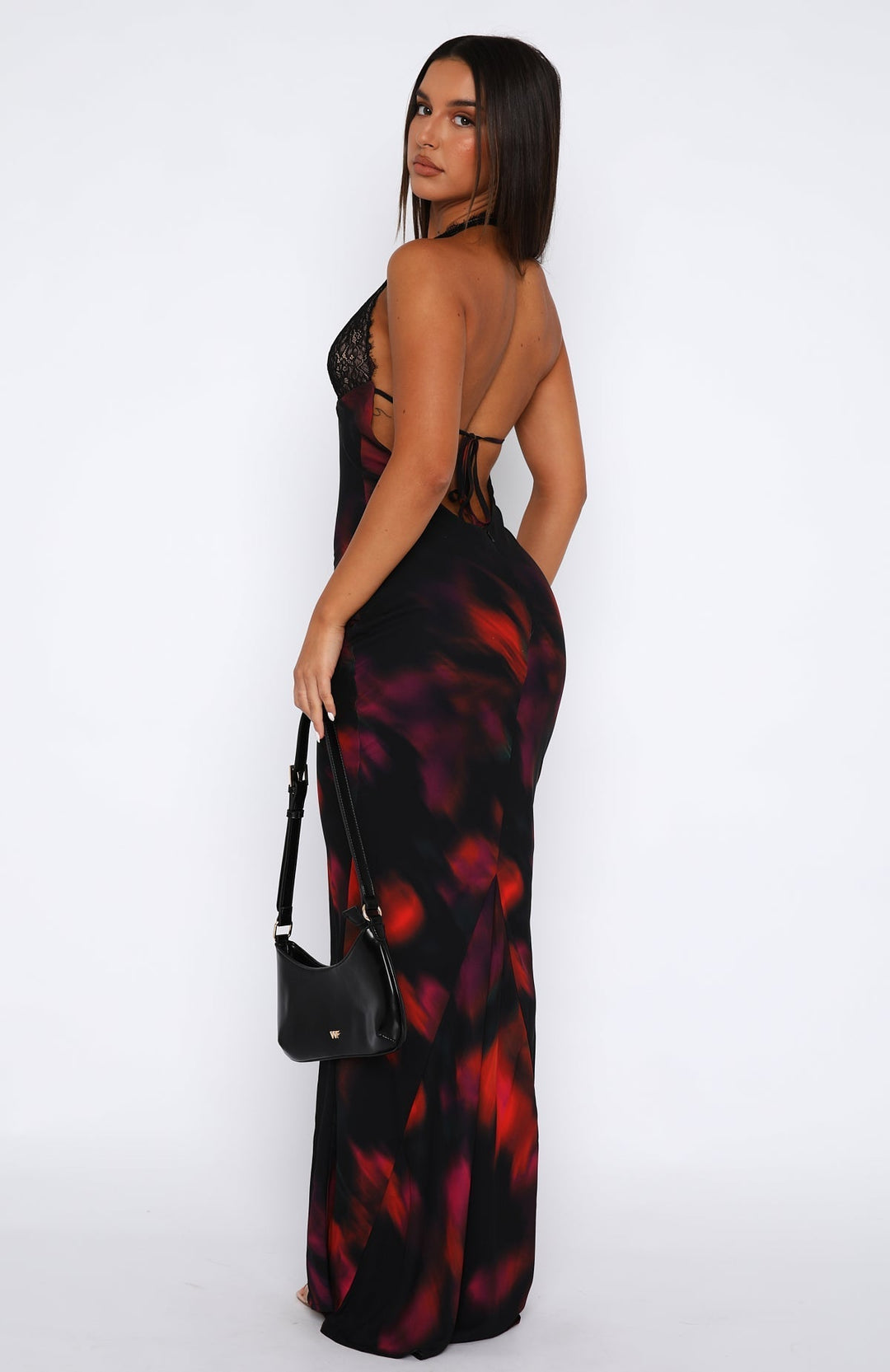 Querida | Noir Petal Dress