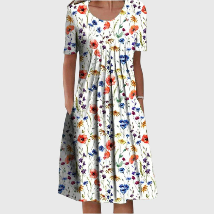 Doreen - Elegant Tummy Covering Dress