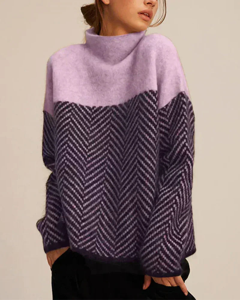 June | Cotton Turtleneck Sweater