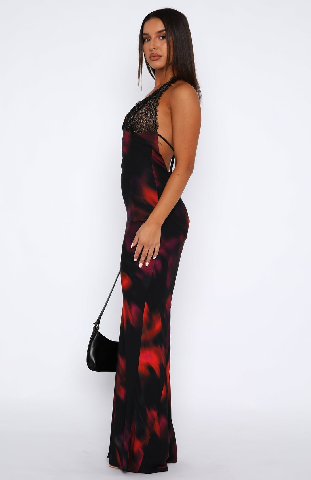 Querida | Noir Petal Dress
