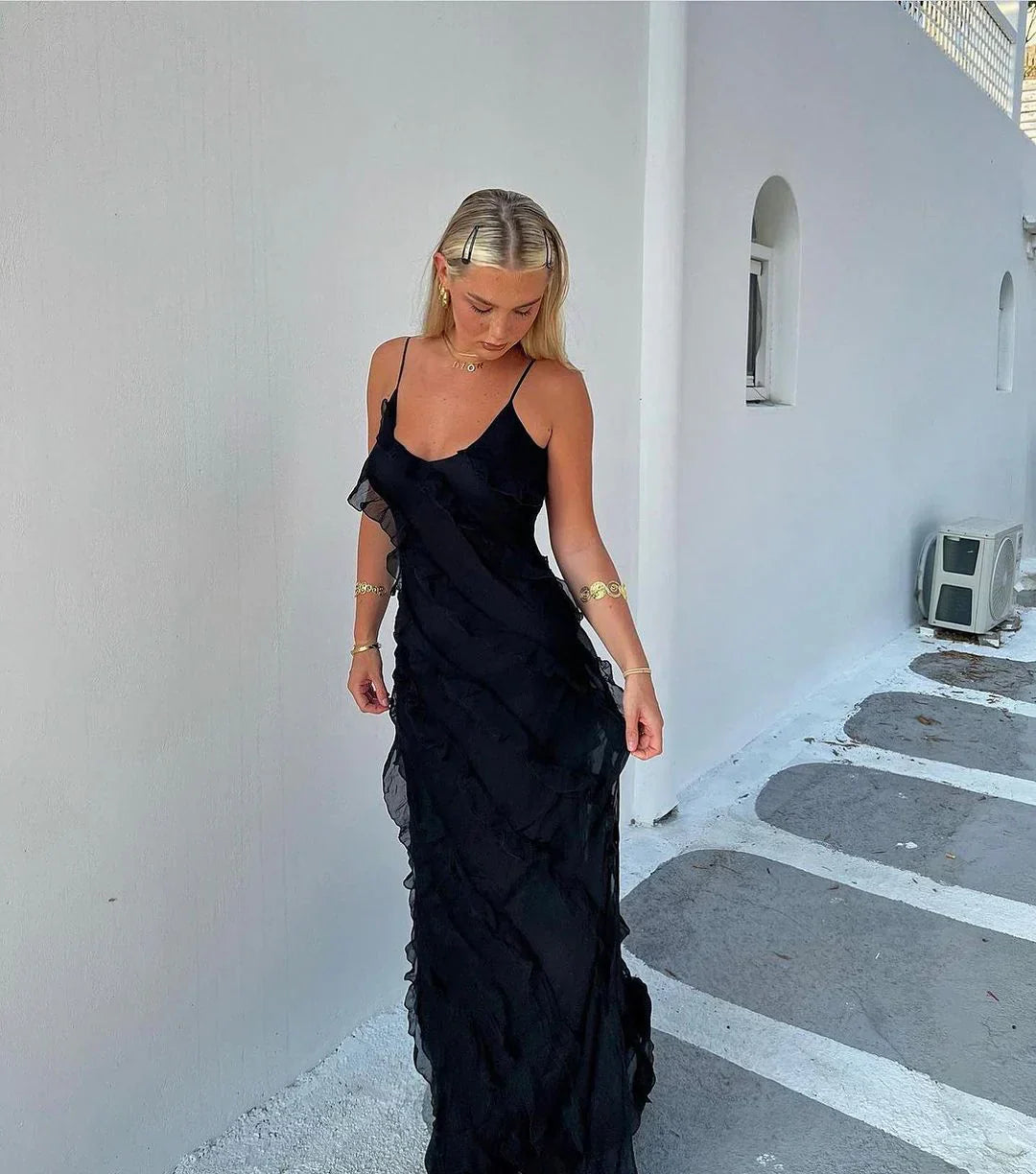 Demetria | Stunning Ruffled Dress