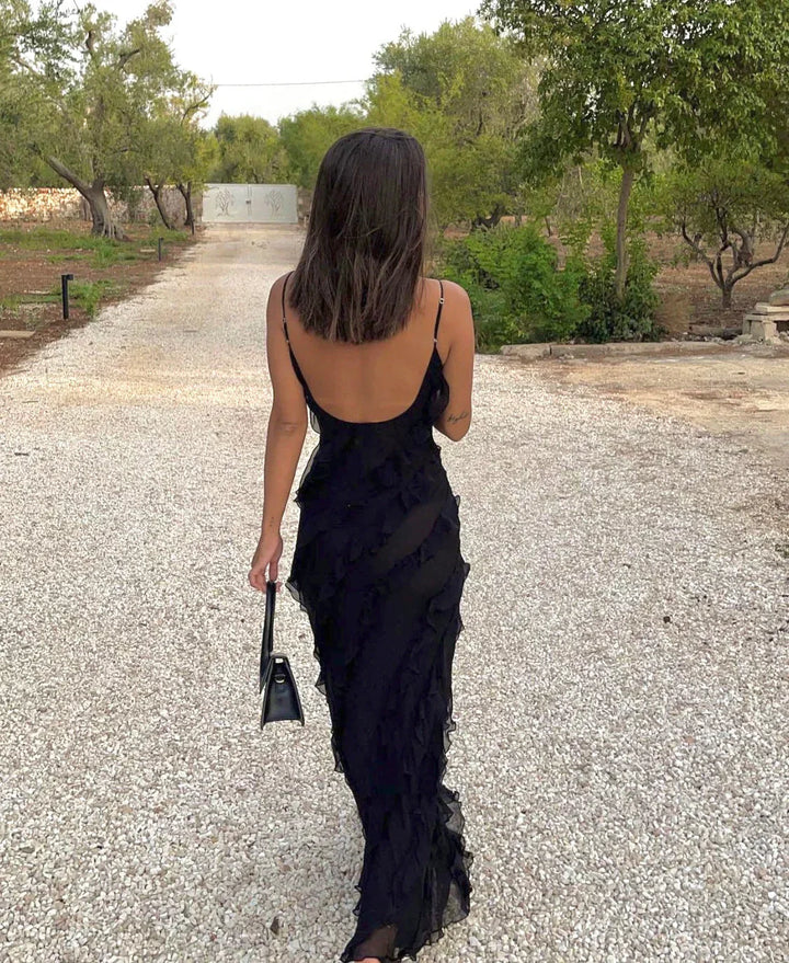 Demetria | Stunning Ruffled Dress