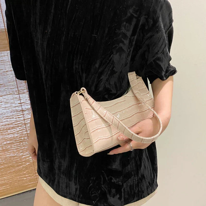 Tilly™ | Shiny Alligator Pattern Shoulder Bag