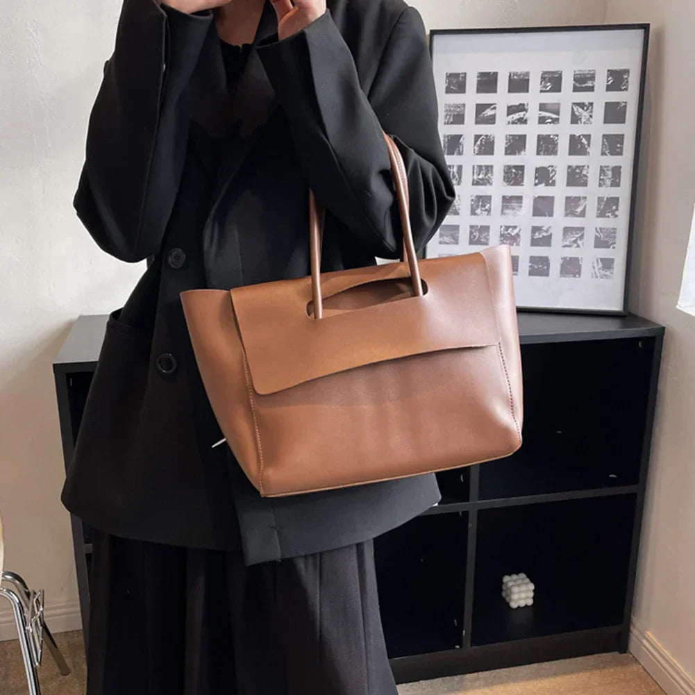 Tova™ – Minimalist Shoulder Bag in Eco-Leather