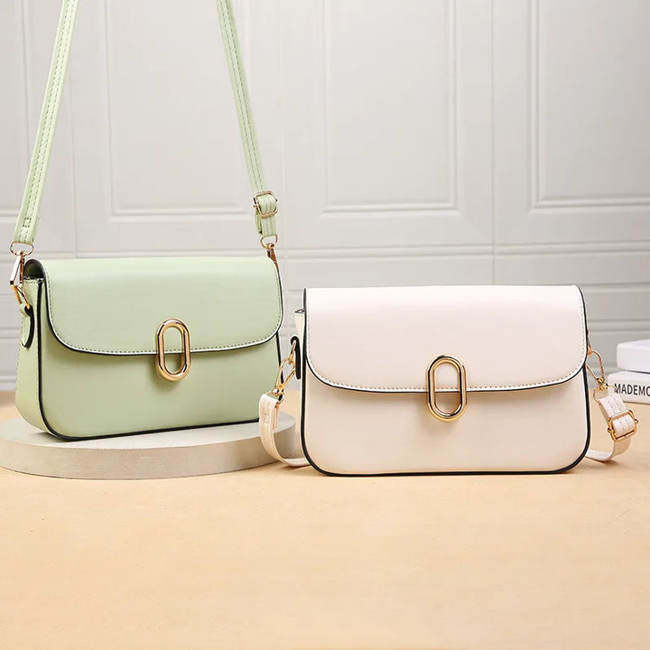 alina™ – elegant light blue shoulder bag