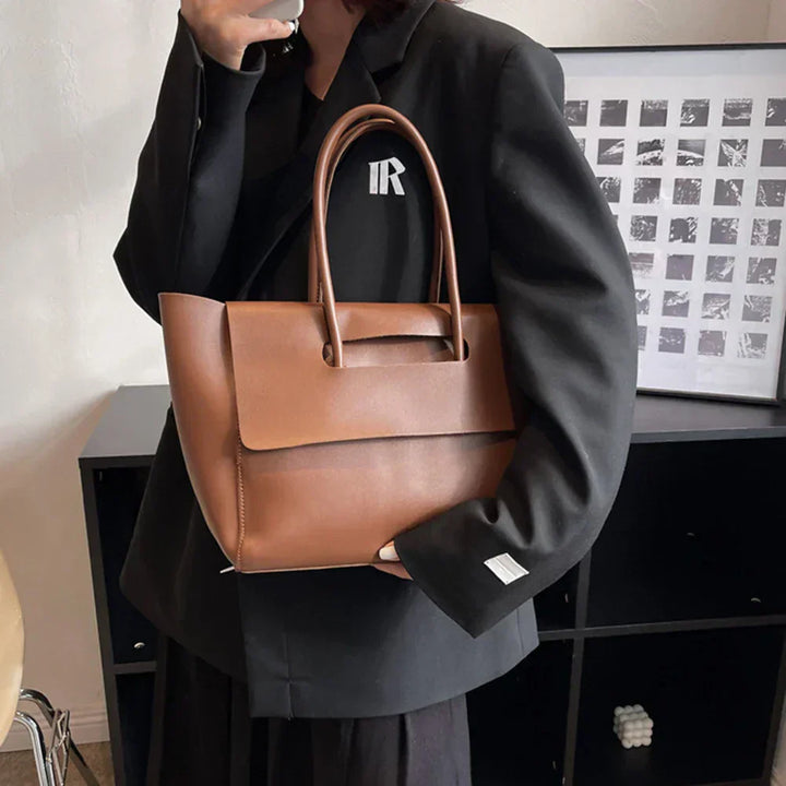 Tova™ – Minimalist Shoulder Bag in Eco-Leather