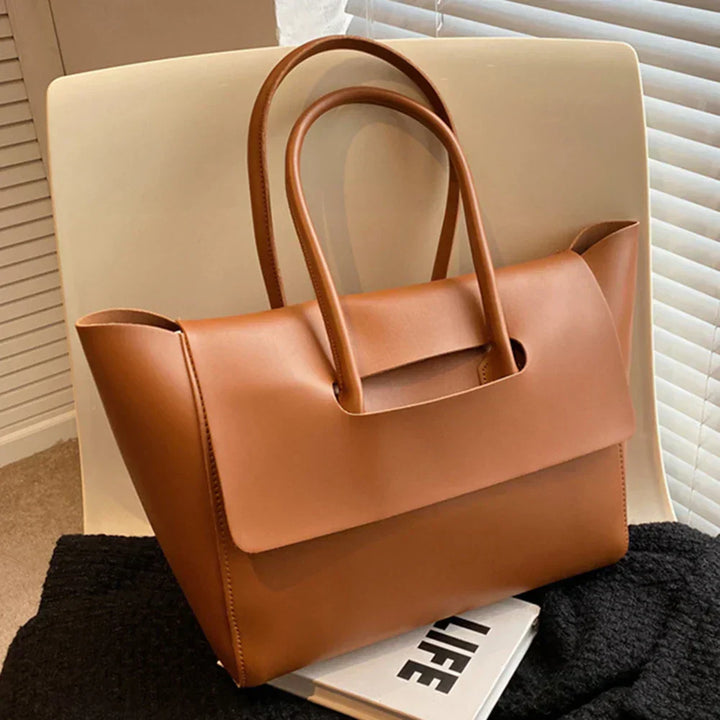 Tova™ – Minimalist Shoulder Bag in Eco-Leather