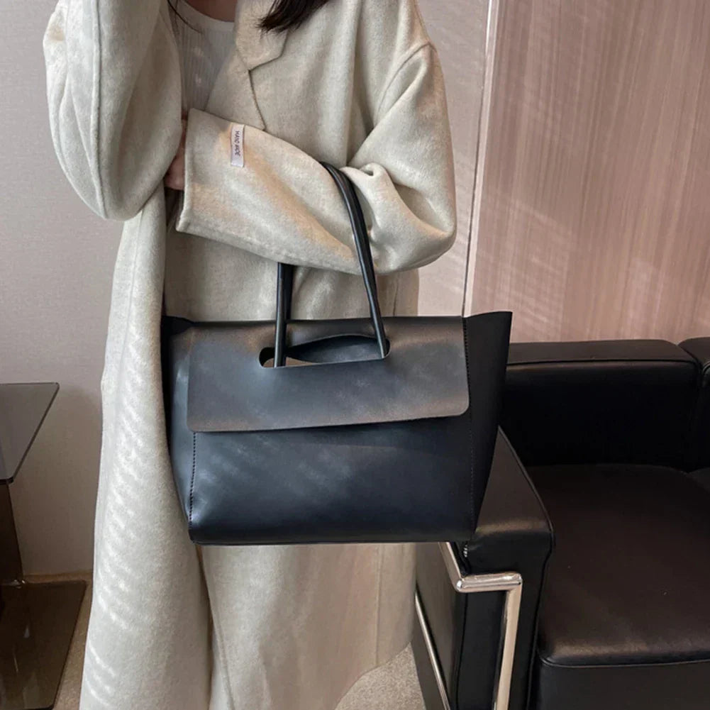 Tova™ – Minimalist Shoulder Bag in Eco-Leather