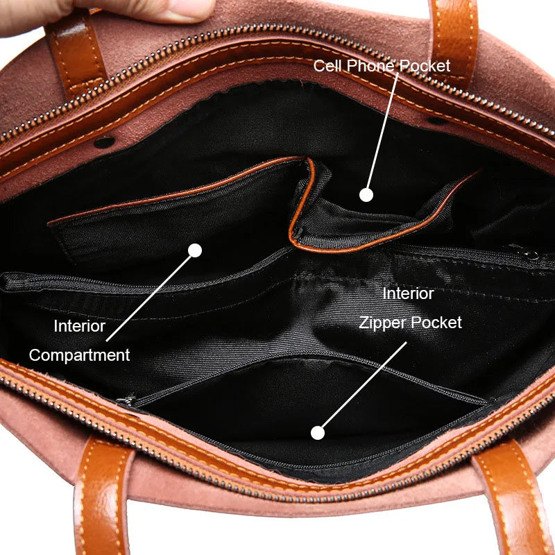 Classic Leather-Look Tote Bag Diana™