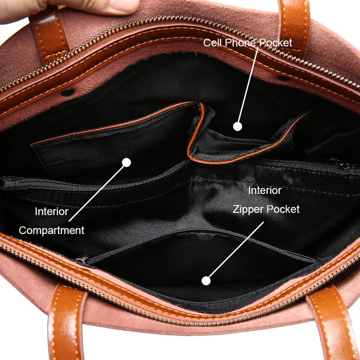 Classic Leather-Look Tote Bag Diana™