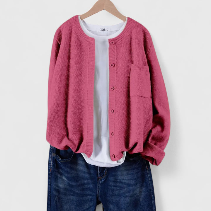 Clara - Casual Button-Up Cardigan